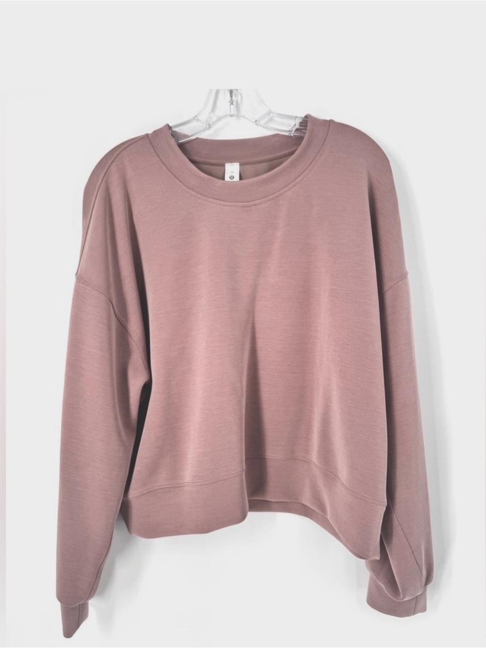 Lululemon Mauve Crewneck Sweatshirt. Sz 10. LIKE NEW - Picture 2 of 5